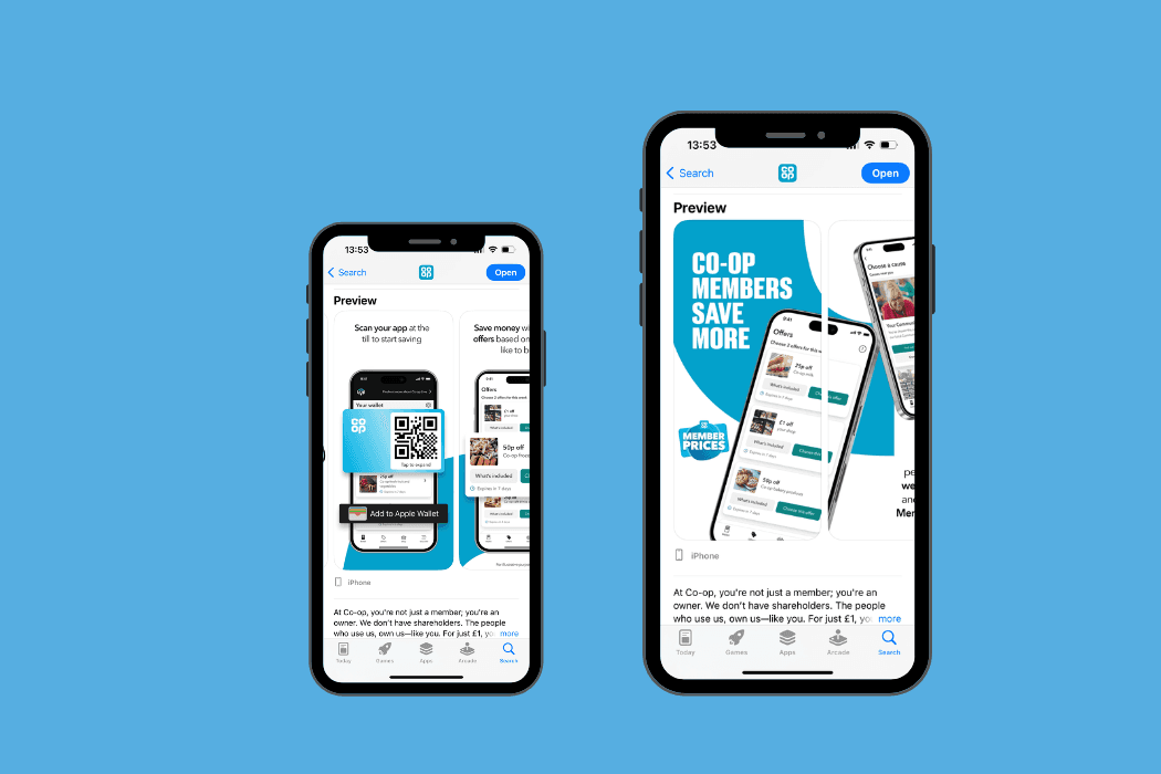 Co-op product page images