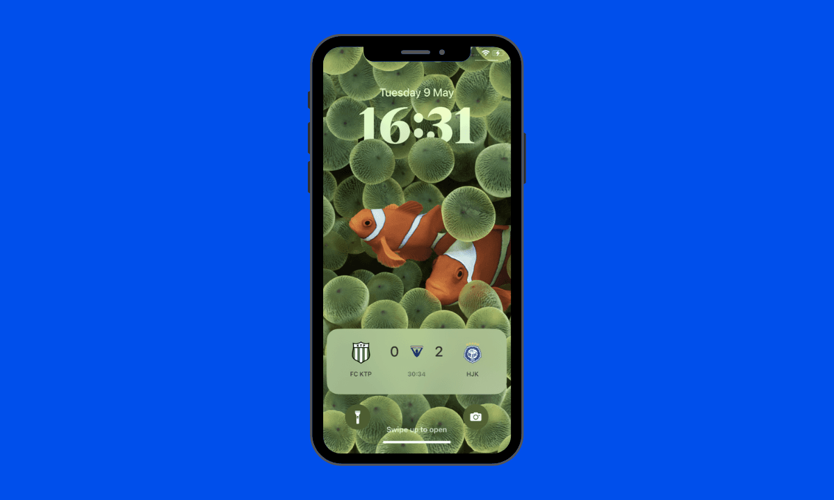 Fotmob live activities image