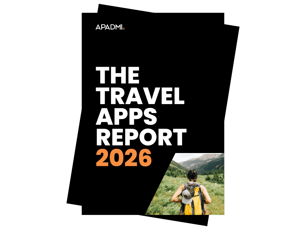 Travel Apps Report | Brochure cover image