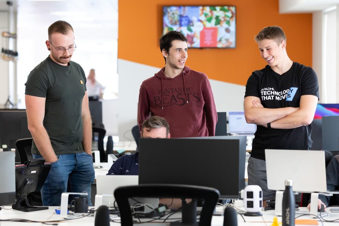 Apadmi office employees