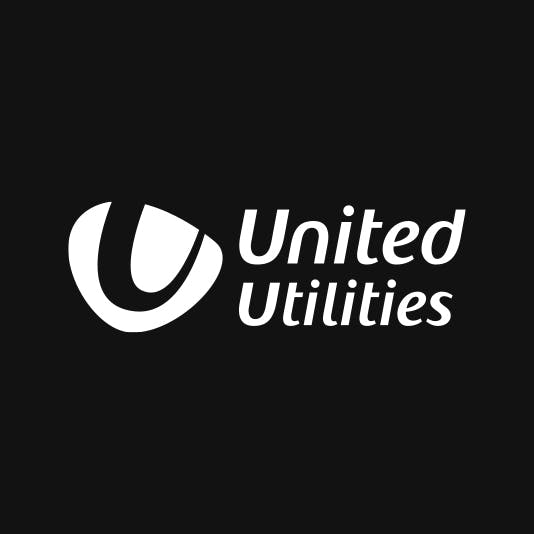 United-Utilities-logo-black-background