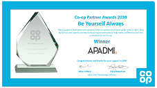 2020 Co-op Partner Awards - Be Yourself Always certificate