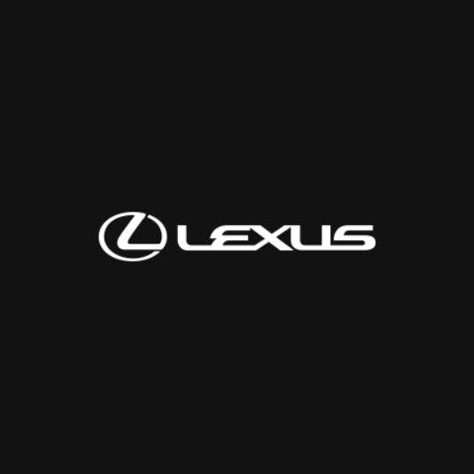 Lexus white logo